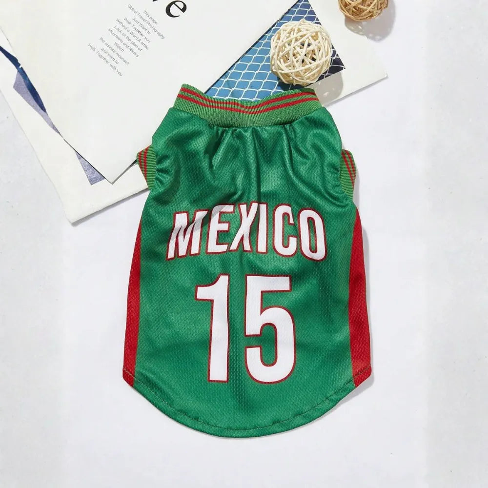 Mexico Dog Jersey